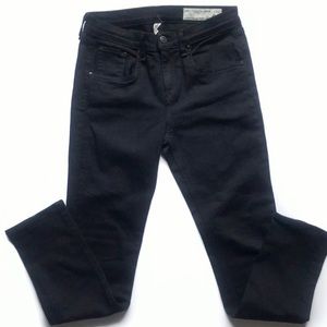 Rag & Bone Black High Rise Skinny 26